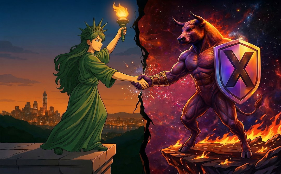 BullX and Lady Liberty, freedom and trust