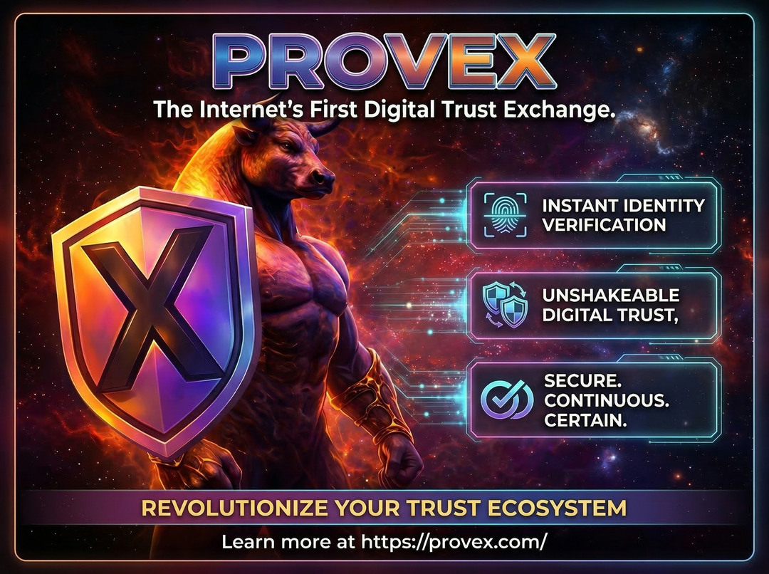 ProveX, the Internet's First Digital Trust Exchange